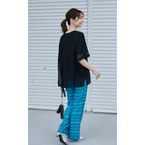 シフォン×カットソー シフォンドッキング 重ね風 | karei | 詳細画像16