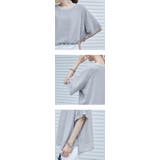 シフォン×カットソー シフォンドッキング 重ね風 | karei | 詳細画像24