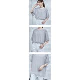 シフォン×カットソー シフォンドッキング 重ね風 | karei | 詳細画像26