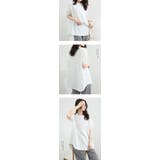 ワッフルカットソー Tシャツ ぽわん袖 | karei | 詳細画像22