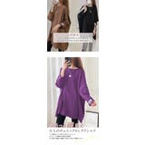 チュニックTシャツ ロングT ロゴ | karei | 詳細画像5
