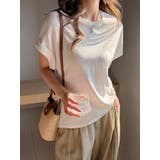 夏服 Tシャツ 綿混Tシャツ | karei | 詳細画像11