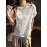 夏服 Tシャツ 綿混Tシャツ | karei | 詳細画像12