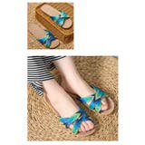 クロスデザインルームシューズ ジュート素材スリッパ | karei | 詳細画像15 