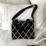 ニットハンドバック レディース 2WAY ショルダーバッグ 鞄 | karei | 詳細画像3