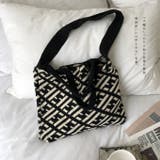 ニットハンドバック レディース 2WAY ショルダーバッグ 鞄 | karei | 詳細画像5