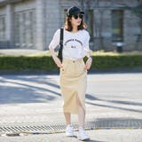 ベージュ | スカート コーデュロイス ベロア | karei