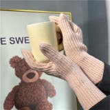 手袋 レディース ロングニット | karei | 詳細画像6 