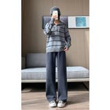 あったかジャガードカジュアルパンツ | karei | 詳細画像23