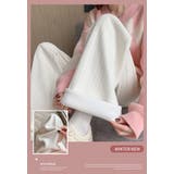 あったかジャガードカジュアルパンツ | karei | 詳細画像4