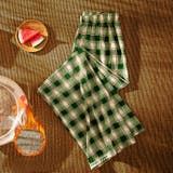 裏起毛チェック柄ワイドパンツ | karei | 詳細画像18