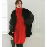 ケーブル編みニットワンピース レディース ニットワンピース ニットチュニック | karei | 詳細画像11