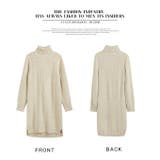 ケーブル編みニットワンピース レディース ニットワンピース ニットチュニック | karei | 詳細画像16