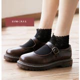 ソックス レディース 靴下 レース付き 滑り止め | karei | 詳細画像8 