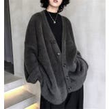 シャギーニットカーディガン | karei | 詳細画像13 