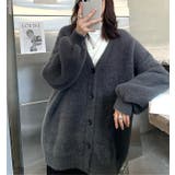 シャギーニットカーディガン | karei | 詳細画像14 