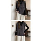 シャギーニットベスト  | karei | 詳細画像12 