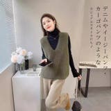 シャギーニットベスト  | karei | 詳細画像15 