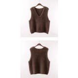 シャギーニットベスト  | karei | 詳細画像19 