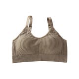 ショコラブラウン | ブラトップ レディース 手模様パット付 | karei