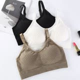 ブラトップ レディース 手模様パット付 | karei | 詳細画像8 