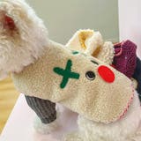 犬服 ペットグッズ ドッグウェア ボアアウター 長袖 柄刺繍 ドッグウェア | karei | 詳細画像14 