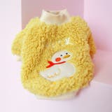 犬服 ペットグッズ ドッグウェア ボアアウター 長袖 柄刺繍 ドッグウェア | karei | 詳細画像15 