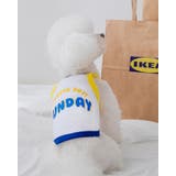 ペット服 タンクトップ ロゴプリント ペット | karei | 詳細画像6 