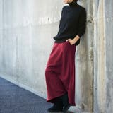 裏起毛 タイトスカート ワイドパンツ | karei | 詳細画像6