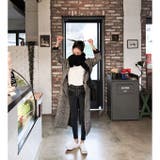 ロングコート チェックコート グレンチェック | karei | 詳細画像12