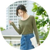 カットソー インナー 指穴ポケット付き | karei | 詳細画像4