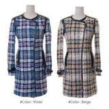 【jk10045】ノーカラーでスッキリとしたデザインのロングコートです♪洗練され… | KawaiCat | 詳細画像7