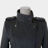 2スタイルで着こなしが楽しめるスリムコート カシミア風ダブルボタンウールコート | KawaiCat | 詳細画像8