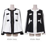 【jk10164】 高級感のある生地感にブラックライン配色でスッキリ♪女性らしい… | KawaiCat | 詳細画像7