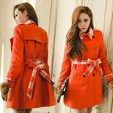 【jk10166】レディームード漂う洗練されたお洒落なデザインのチェック柄配色ウ… | KawaiCat | 詳細画像2