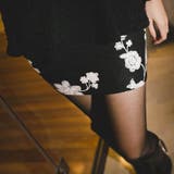 エレガントな印象を与えてくれるフラワー柄刺繍が◎♪立体的で高級感のある花柄刺繍ミ… | KawaiCat | 詳細画像2