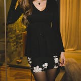 エレガントな印象を与えてくれるフラワー柄刺繍が◎♪立体的で高級感のある花柄刺繍ミ… | KawaiCat | 詳細画像6