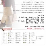 シンプルなデザインでどんなコーデにもマスト ZIP付きスリット入りウールスカート | KawaiCat | 詳細画像10