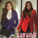 【jk10461】スッキリとしたノーカラーにゴールドラインが映え高級感を与えてく… | KawaiCat | 詳細画像1