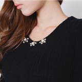 【C style】【op10499】【C】フラワーモチーフのパール装飾で上品フェ… | KawaiCat | 詳細画像4