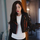 【C style】【jk10796】 ZIPラインのカラー配色でインパクトを与え… | KawaiCat | 詳細画像4