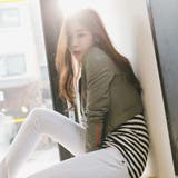 【C style】【jk10796】 ZIPラインのカラー配色でインパクトを与え… | KawaiCat | 詳細画像5