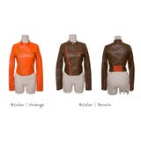 【C style】【jk10821】斜めZIPとカラー配色がポイントとなったスタ… | KawaiCat | 詳細画像7