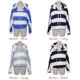 【ts11028】太いボーダーと大きめフードがポイント 太ボーダーフード付きショ… | KawaiCat | 詳細画像7 