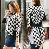 【jk11297】ショート丈のすっきりとしたデザインで可愛らしいシルエットに ダ… | KawaiCat | 詳細画像2 