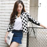 【jk11297】ショート丈のすっきりとしたデザインで可愛らしいシルエットに ダ… | KawaiCat | 詳細画像4 