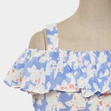 胸元フリルと花柄デザインでフェミニンムードUp | KawaiCat | 詳細画像8