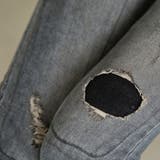 【pt12388】色落ち感のある生地にダメージでヴィンテージ感漂うウォッシュダメ… | KawaiCat | 詳細画像8 