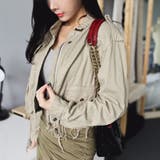 【jk12425】切りっぱなし風の裾でヴィンテージ感漂うシーズンマストな一着 ヴ… | KawaiCat | 詳細画像6 