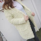 【jk12834】立体感のある生地で女の子らしい印象☆ロングニットカーディガン | KawaiCat | 詳細画像6 